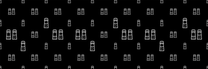 Salt And Pepper Shaker Icon Seamless Pattern Y_2202001