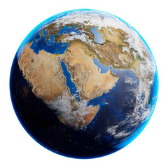 planet earth in space