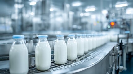 Manufacturing dairy products in a contemporary facility under hygienic conditions