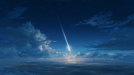 An anti missile system successfully intercepts a ballistic missile mid flight in the atmosphere