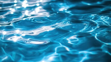 Rippled water surface with sparkling highlights.