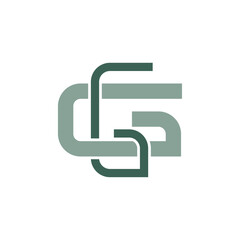 Fototapeta premium Stylized Letter G Logo – Abstract and Unique Design