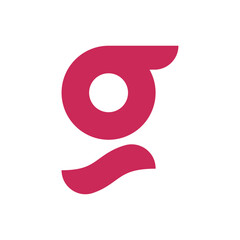 Stylized Letter G Logo – Abstract and Unique Design