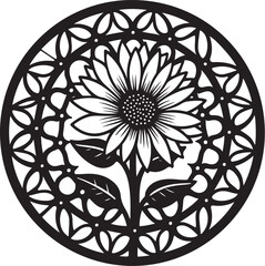 
Vintage Floral Laser Cut Ornamental Frame Set