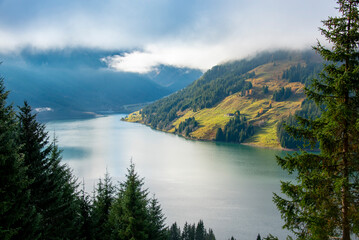 Durlassboden Reservoir in the Zillertal Valley - Austria © Adwo