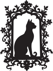 
Vintage Floral Laser Cut Ornamental Frame Set