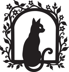 
Vintage Floral Laser Cut Ornamental Frame Set