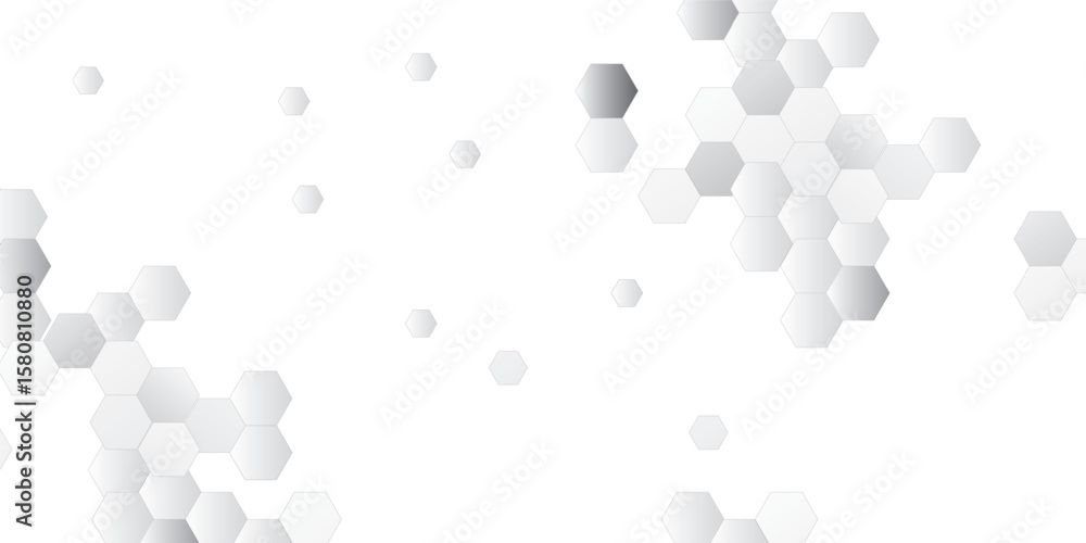 Poster clean and modern futuristic background for banner and poster design. molecule structure abstract tec