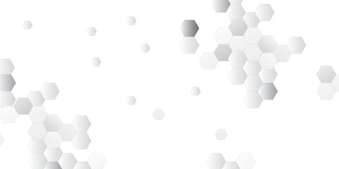 Clean and modern futuristic background for banner and poster design. Molecule structure abstract tech background. Medical design. Science template, wallpaper or banner