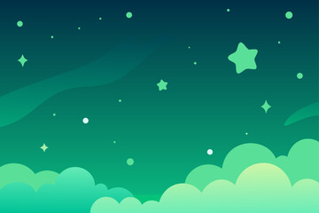 Fototapeta premium seamless pattern with clouds