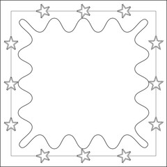 사각형 도형 프레임