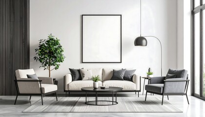 Modern living room interior