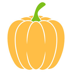 pumpkin illustration on transparent background