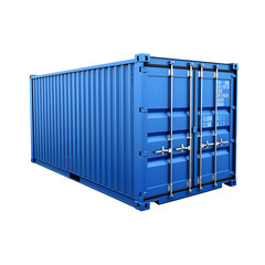 blue storage container