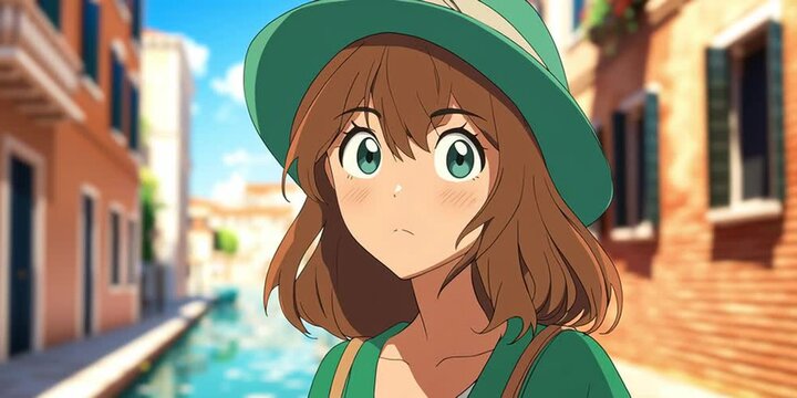 Anime style st patricks animation 