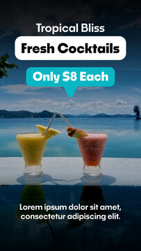 Animated Food Promo Template for Restaurant and Market Products