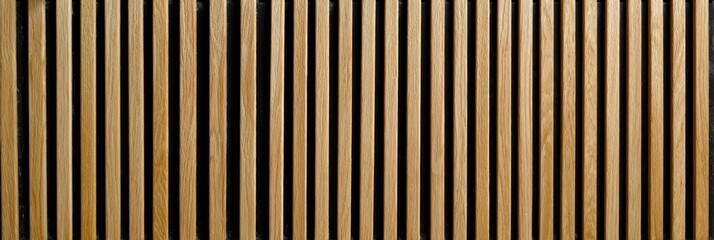 Modern Wooden Slats Wall Texture Background