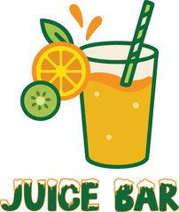 orange juice with lemon