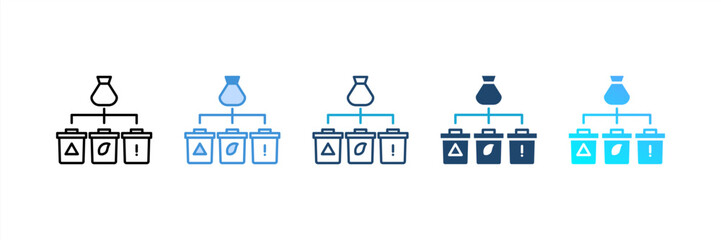 Separate icon set multiple style collection