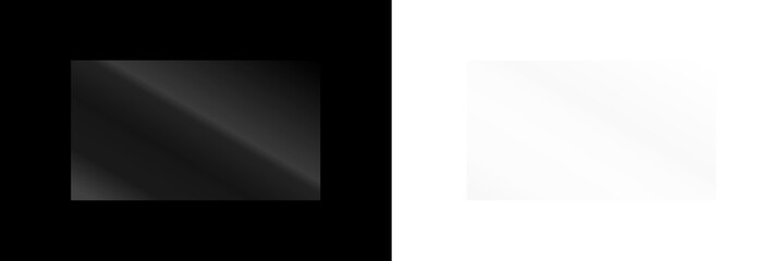 Transparent Acrylic Screen Reflection with Gloss Effect