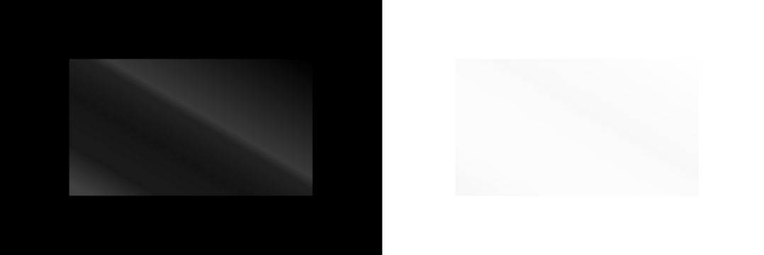 Transparent Acrylic Screen Reflection with Gloss Effect