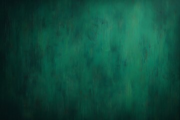 Obraz premium Deep emerald green textured abstract background with vertical brush strokes image
