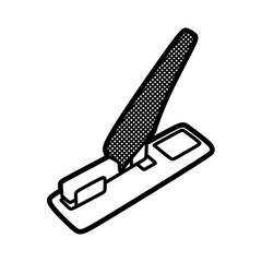 large stapler vector facing bottom left