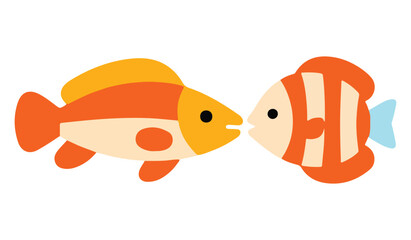 Fish Vector Illustration – Colorful Aquatic Animal Design