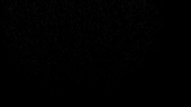 A minimalist number one pulse animation, a motion graphics on a black screen background, video elements effect for video editing,