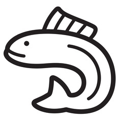 Fish Vector Illustration – Colorful Aquatic Animal Design