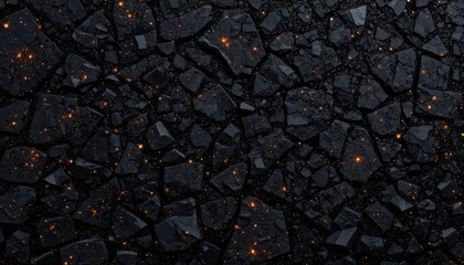  Obsidian Shimmer A Repeating Black Glitter Texture, Mimicking Volcanic Glass, Perfect for Dark Fantasy Themes