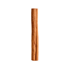 Isolated Cinnamon Stick on Transparent Background