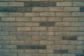 The gray brick walls of Chinese folk residences.