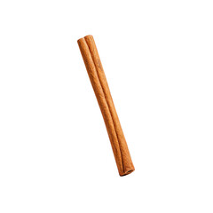 Isolated Cinnamon Stick on Transparent Background