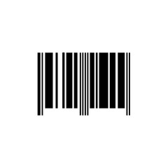 Barcode for product identification on a plain backdrop.