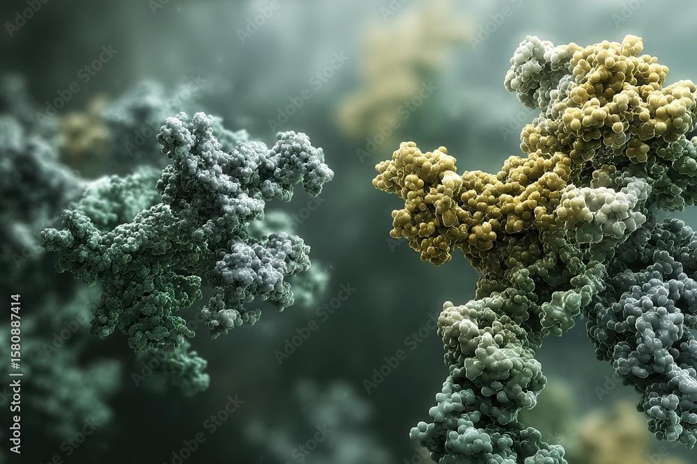 Poster complex structures of microscopic particles observed in a lab environment under high magnification