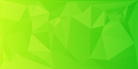 Light Green vector abstract mosaic backdrop. Colorful illustration in polygonal style with gradient. Pattern for a brand book's backdrop.