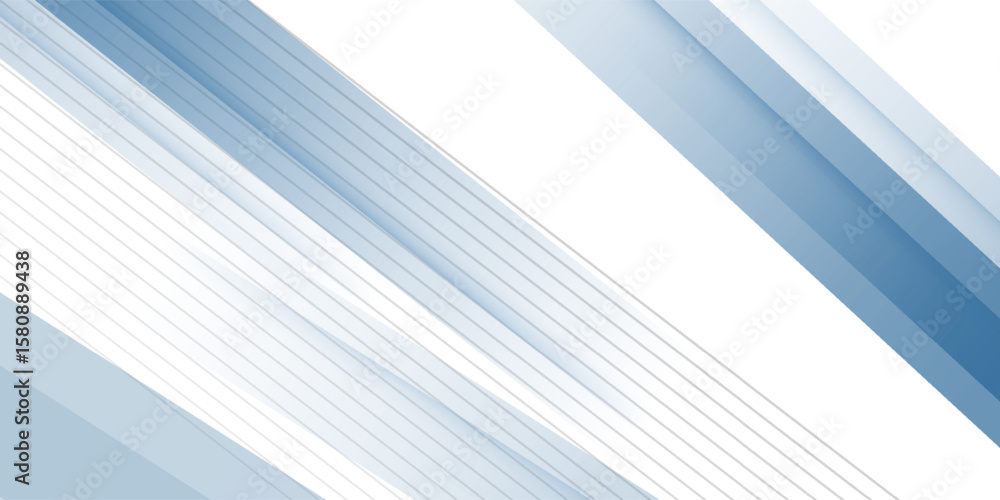 Poster blue abstract background with white color. abstract blue background with square shapes. modern simpl