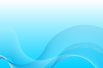 青と白のグラデーション　アブストラクト背景01