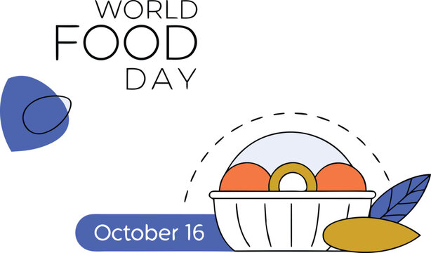 Global harvest celebration for world food day on october sixteenth a festive concept design showcasing abundance and nourishment