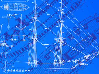 Blueprints, Technik, Architektur, Bauplan, Zeichnung