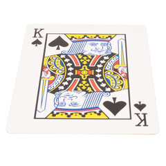 card gambling on white game luck king spades