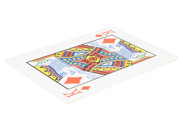 card gambling on white game luck king diamonds