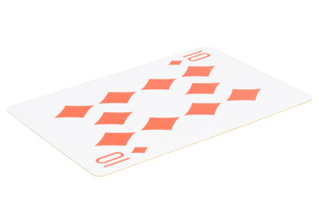 card gambling on white game luck ten diamonds