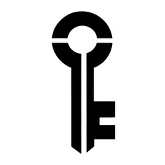 Vector logo icon key