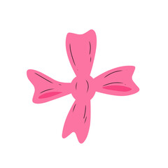 pink ribbon illustration