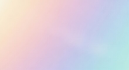 Soft pastel gradient background with subtle warm and cool tones