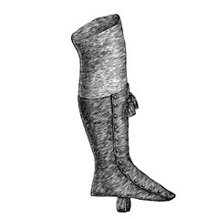Victorian fashion line drawing women fashion accessories 