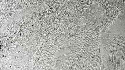 Cement plaster texture wall background, Concrete mix mortar gray rough loft building construction site, House wall room interior backdrop well material free space grain pattern desigh for text