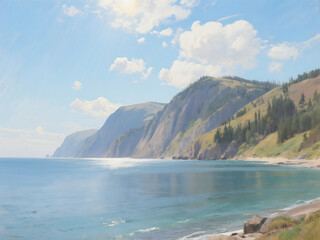 Obraz premium Coastline